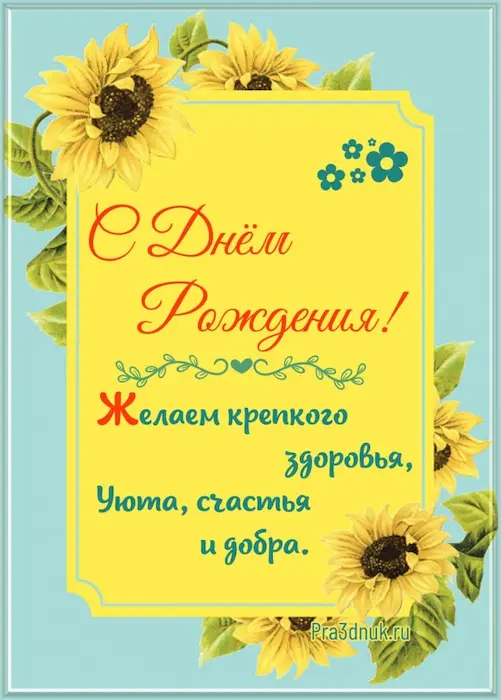 на дне рождения