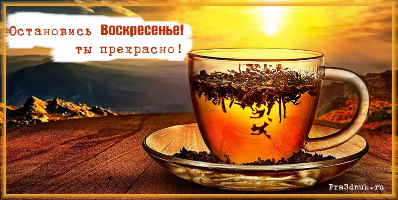 Остановись воскресенье