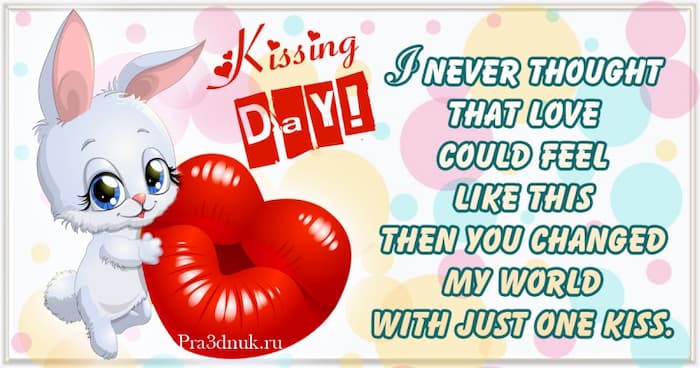 kissing day