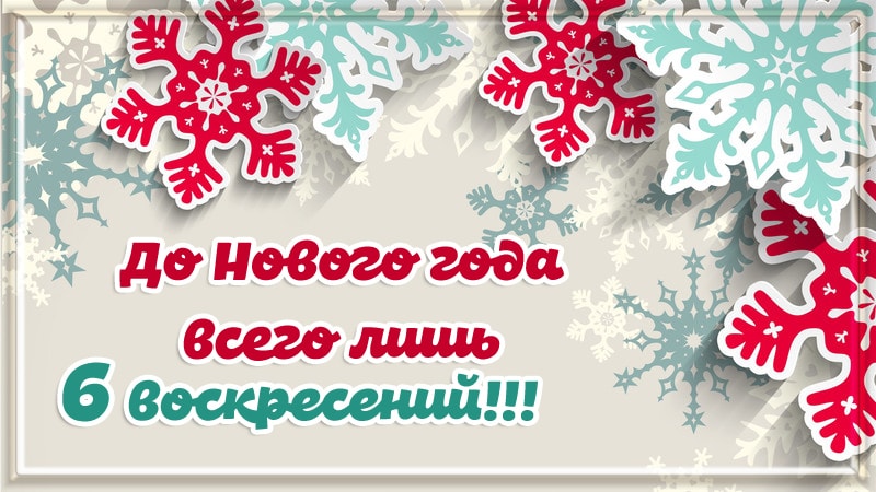 6 воскресений до Нового года